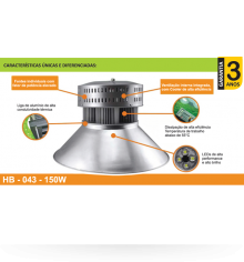 Luminária Industrial 150W